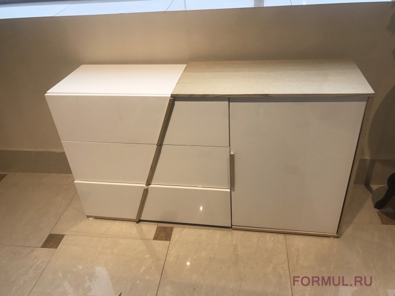 Комод M&K Furniture MK-5507-WT